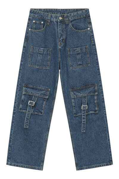 Mid Rise Men's Cargo Jeans - Damned Threads